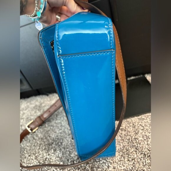 Kate Spade Kingsbury Park Randi -Aqua Blue EUC Includes Generic Dust Bag - Picture 13 of 14